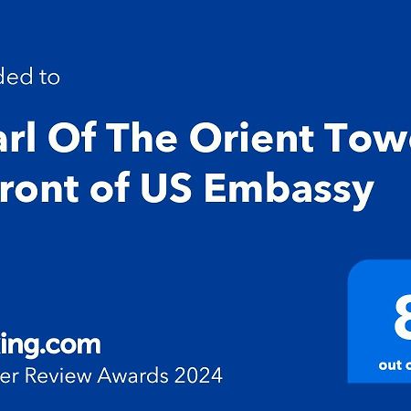 Appartement Pearl Of The Orient Tower, In Front Of Us Embassy à Manille Extérieur photo