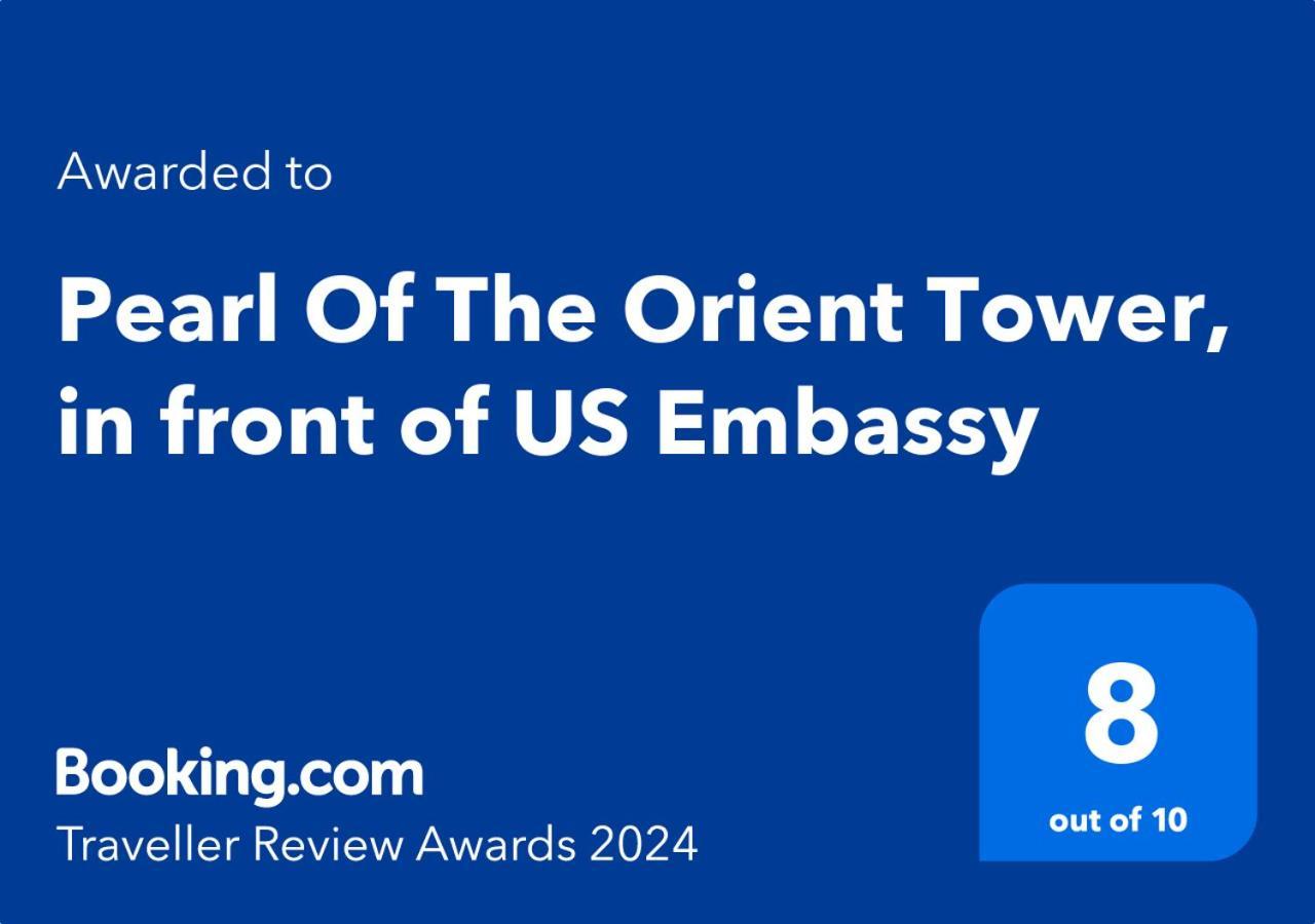 Appartement Pearl Of The Orient Tower, In Front Of Us Embassy à Manille Extérieur photo
